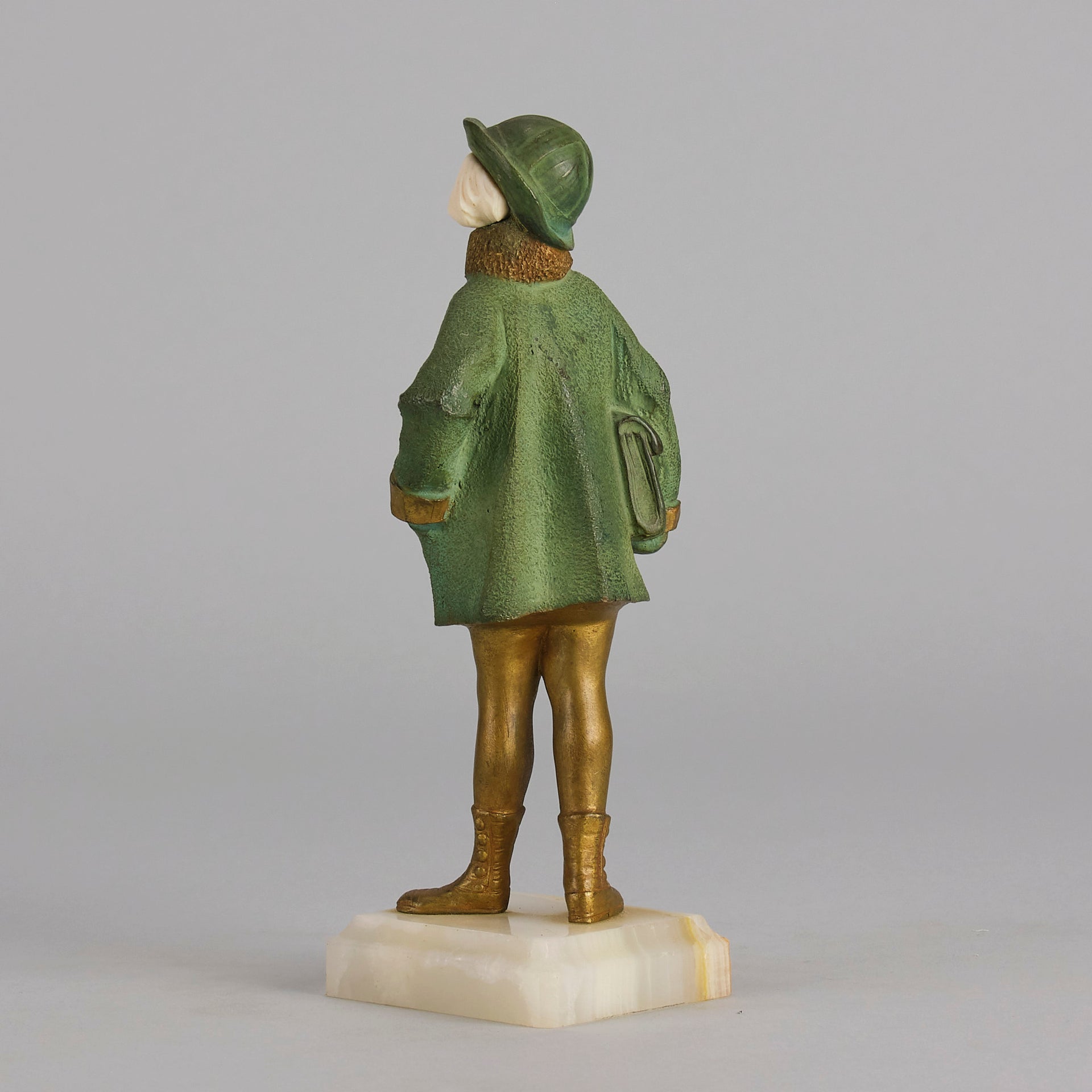 Solange Bertrand Figure - Art Deco Bronze - Hickmet Fine Arts 