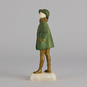 Solange Bertrand Figure - Art Deco Bronze - Hickmet Fine Arts 