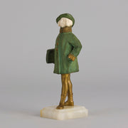 Solange Bertrand Figure - Art Deco Bronze - Hickmet Fine Arts 