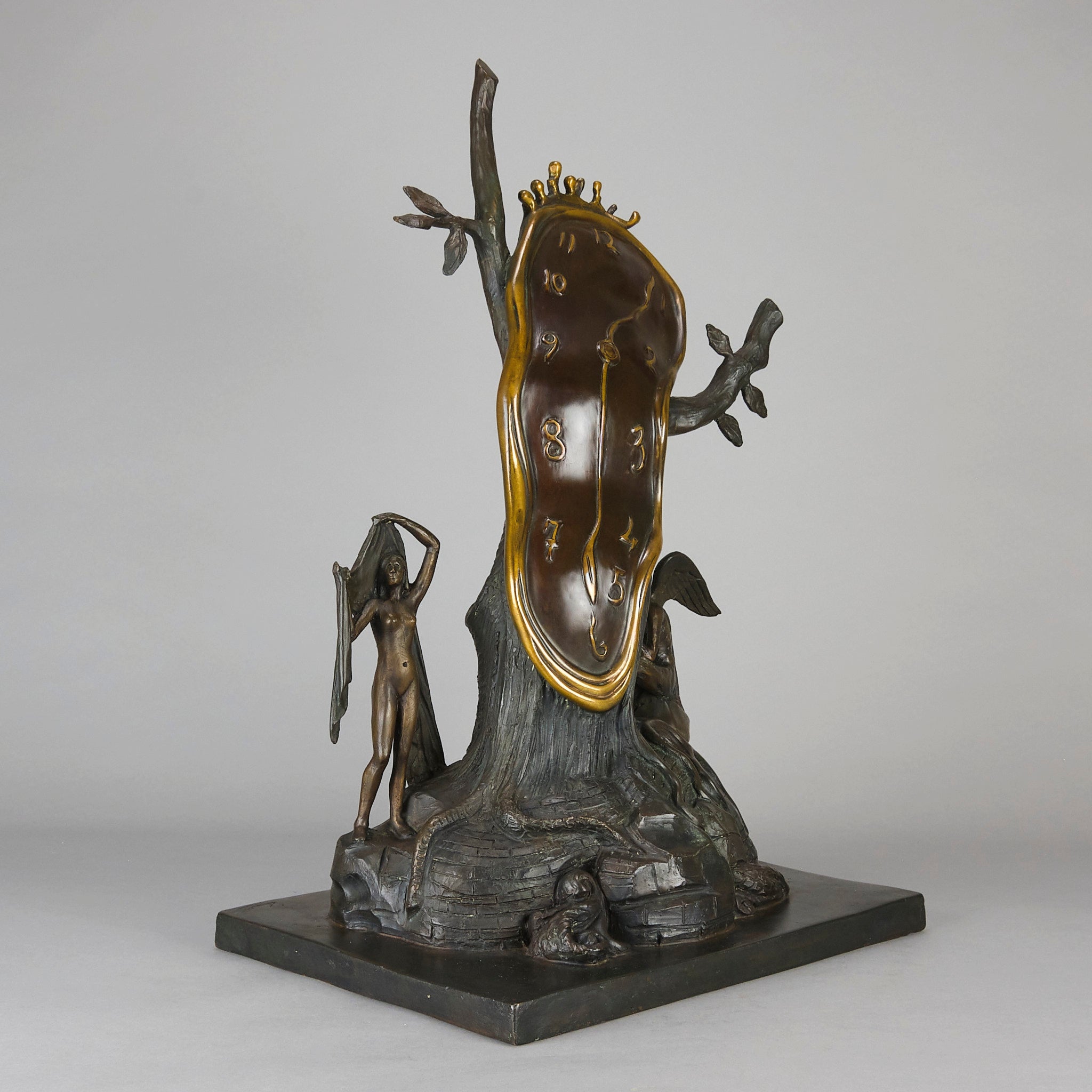 初回限定生産1000枚 Sculpture of Time Salvador Dali Nobility of Time - Salvador Dali - Hickmet Fine Arts