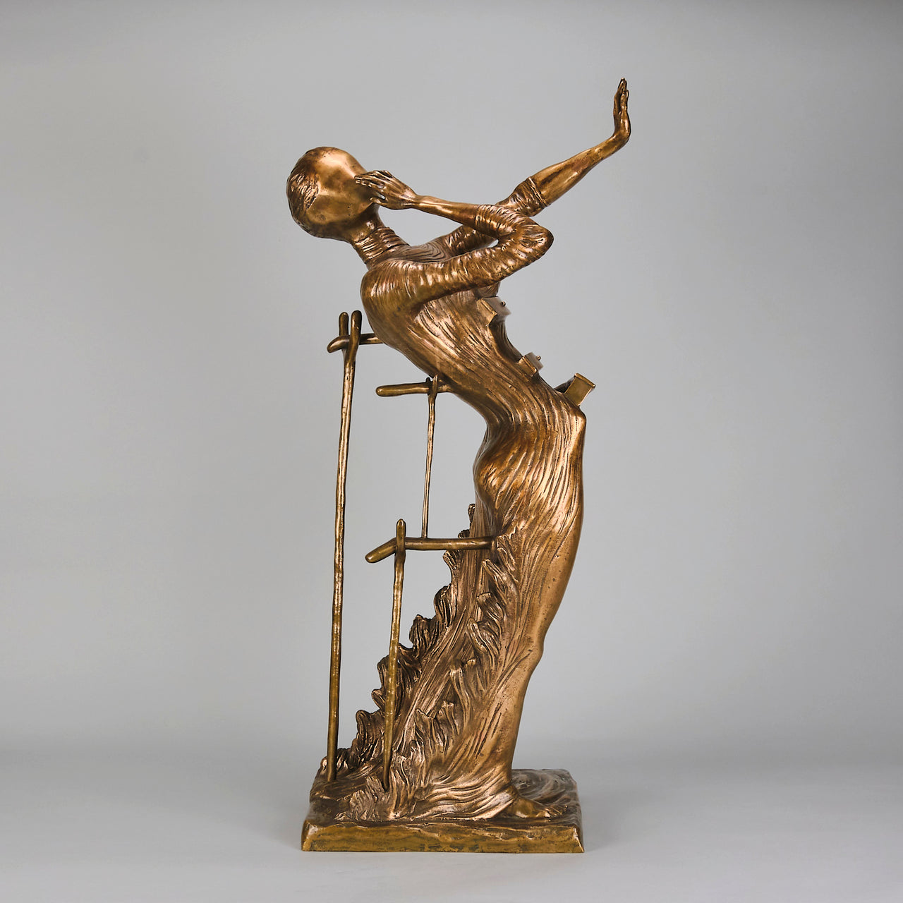 "Femme en Flammes" by Salvador Dali