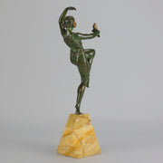 Samuel Lipschitz Bronze - Deco Dancer - Hickmet Fine Arts 