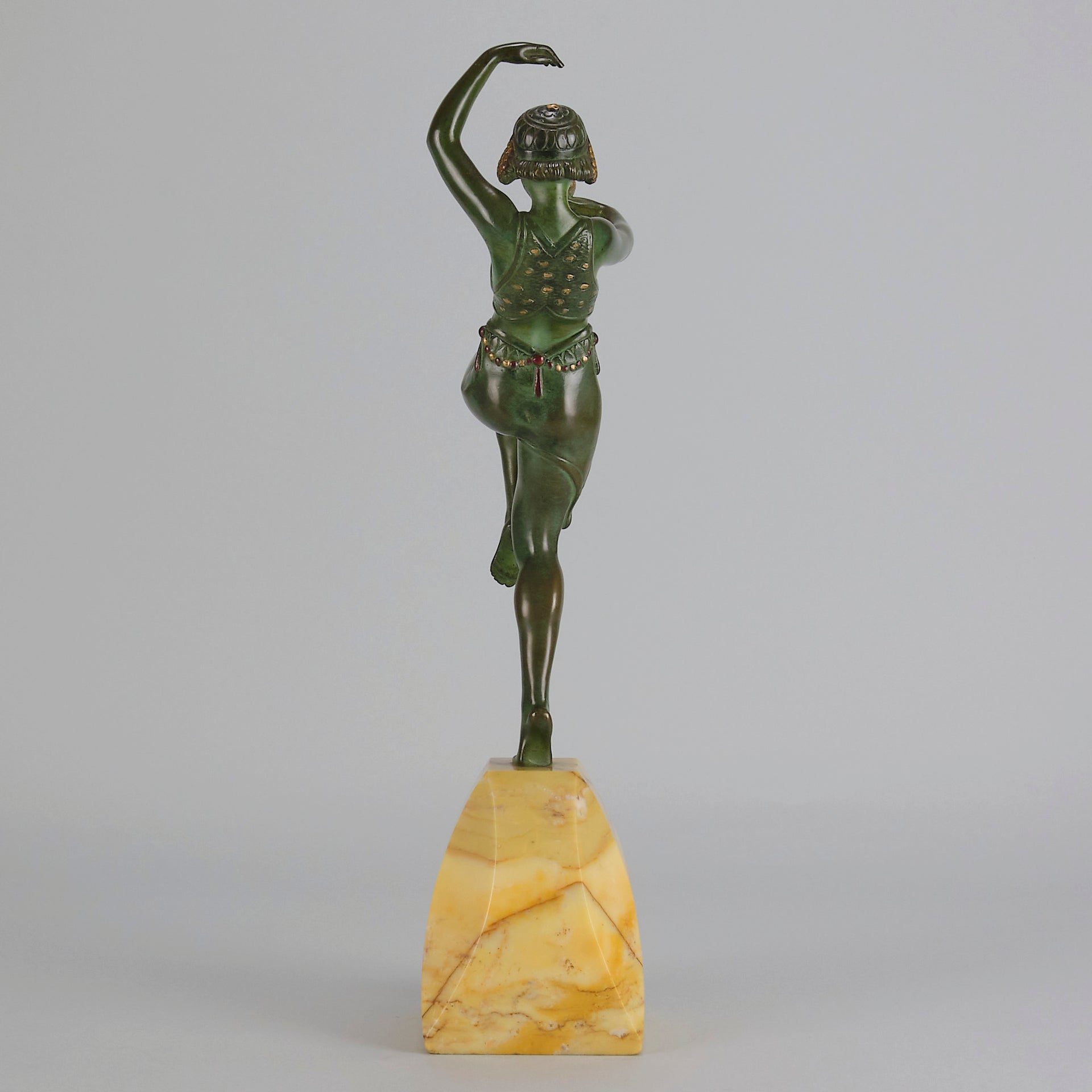 Samuel Lipschitz Bronze - Deco Dancer - Hickmet Fine Arts 