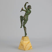 Samuel Lipschitz Bronze - Deco Dancer - Hickmet Fine Arts 