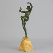Samuel Lipschitz Bronze - Deco Dancer - Hickmet Fine Arts 