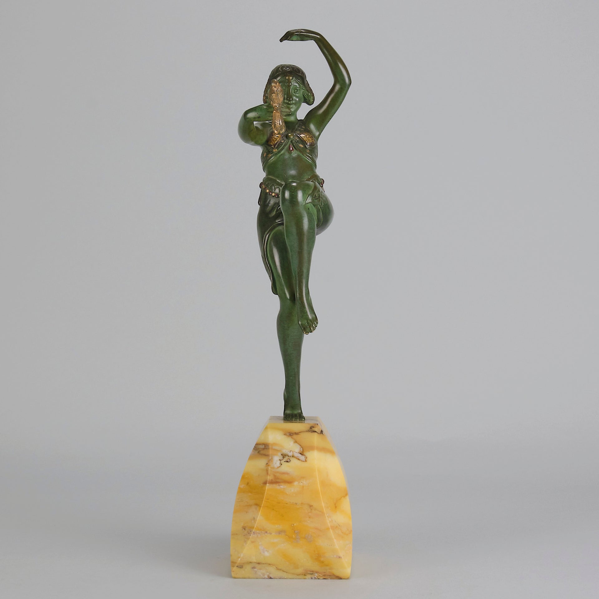 Samuel Lipschitz Bronze - Deco Dancer - Hickmet Fine Arts 