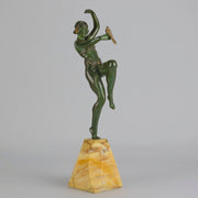 Samuel Lipschitz Bronze - Deco Dancer - Hickmet Fine Arts 