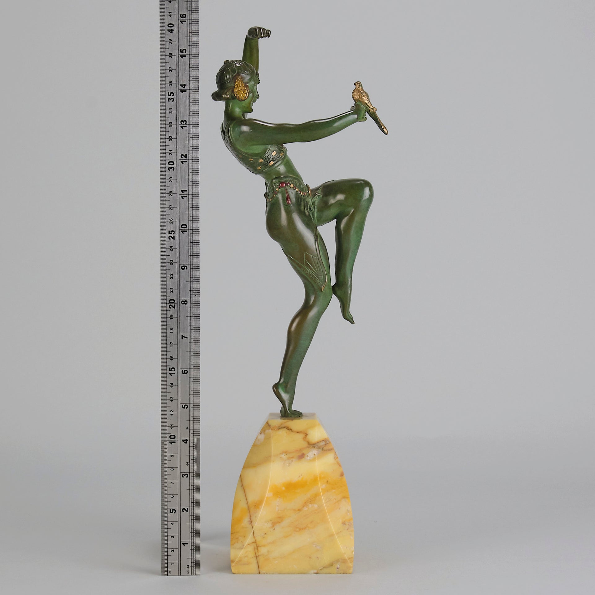 Samuel Lipschitz Bronze - Deco Dancer - Hickmet Fine Arts 