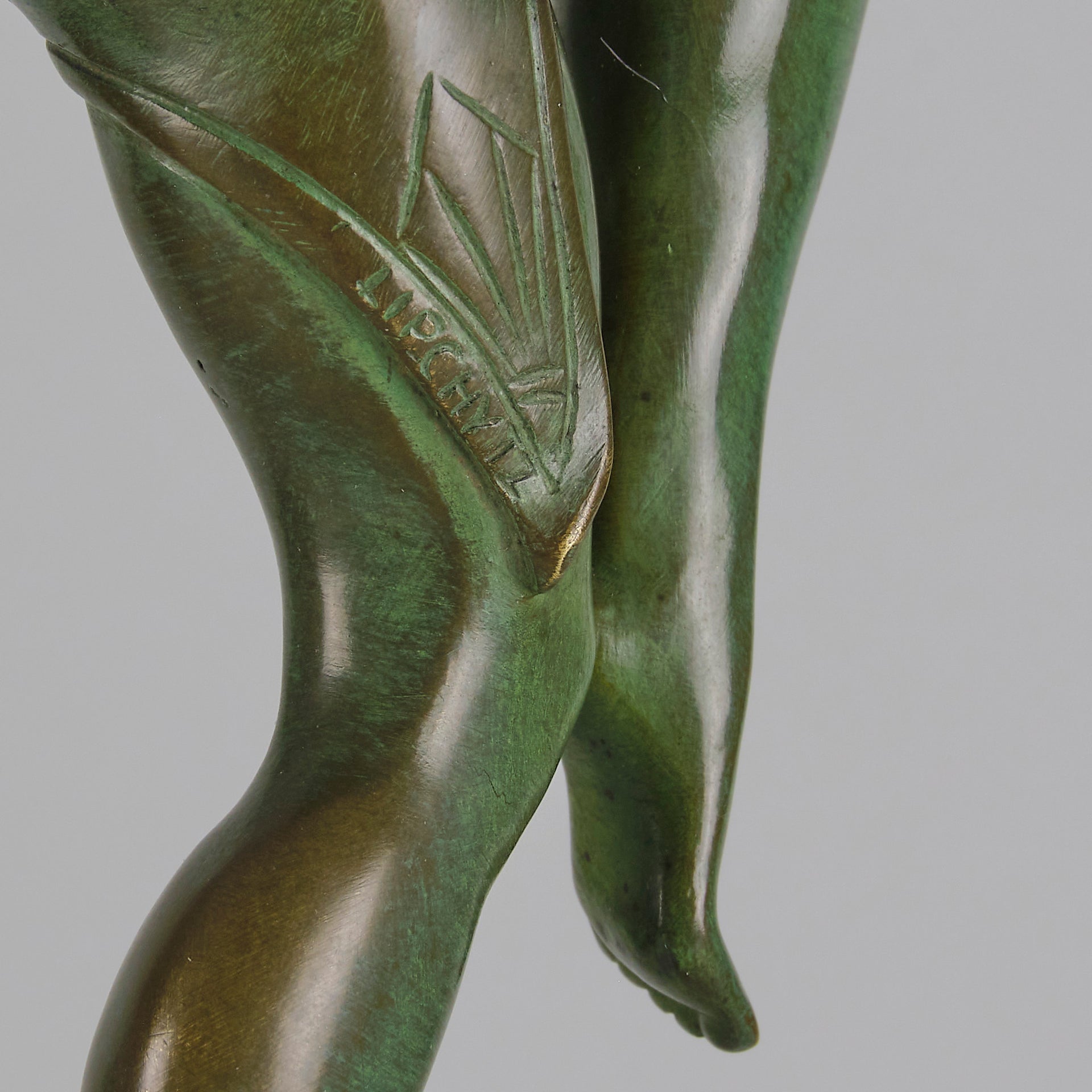 Samuel Lipschitz Bronze - Deco Dancer - Hickmet Fine Arts 