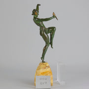 Samuel Lipschitz Bronze - Deco Dancer - Hickmet Fine Arts 