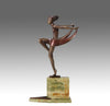 Josef Lorenzl Speed - Art Deco Bronze - Hickmet Fine Arts