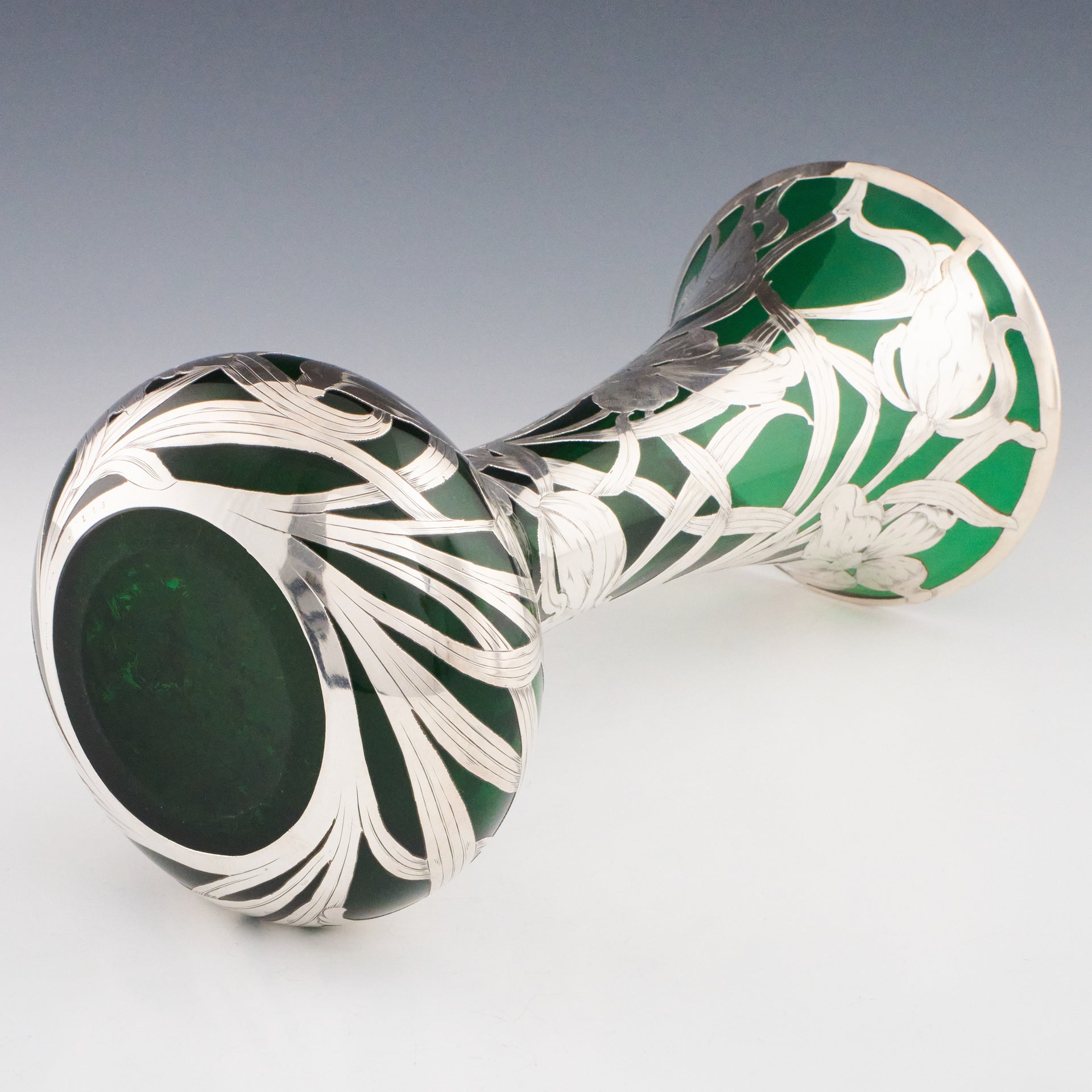"Art Nouveau Vase" by the Alvin Glass Corporation - Hickmet Fine Arts