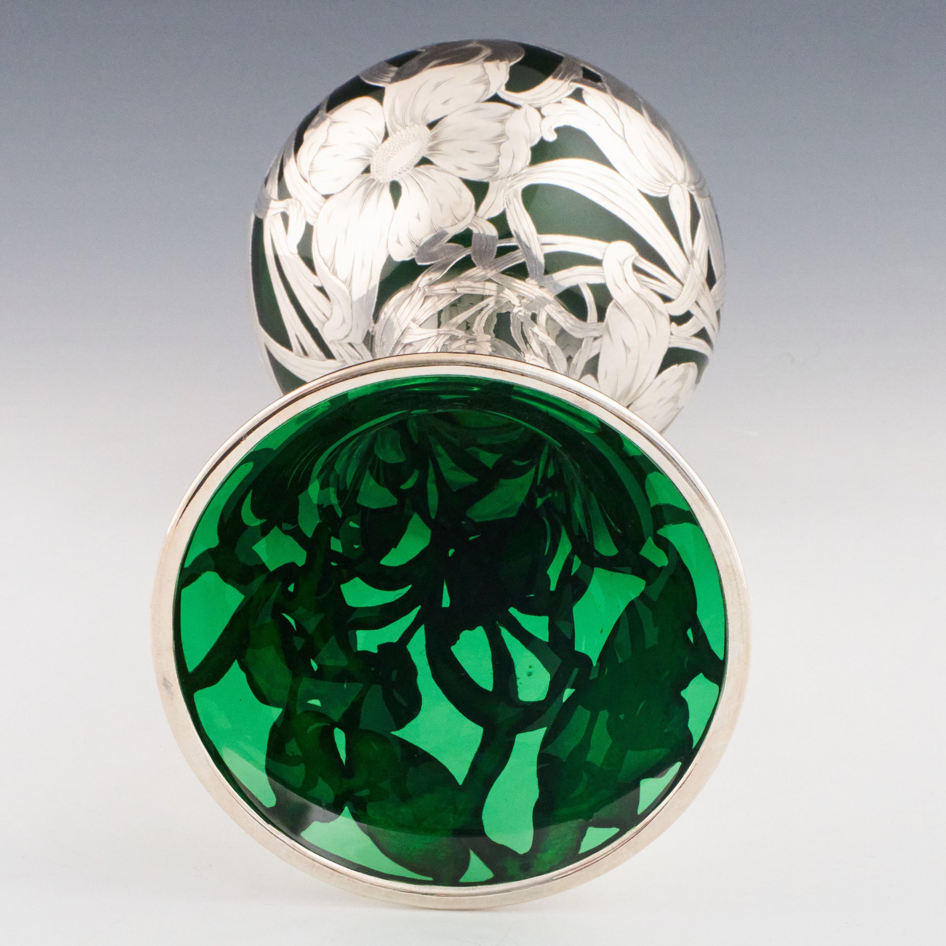 "Art Nouveau Vase" by the Alvin Glass Corporation - Hickmet Fine Arts