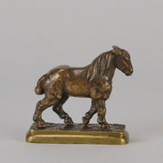 Cheval de Marche - John Singer Bronze - Hickmet Fine Arts 