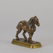 Cheval de Marche - John Singer Bronze - Hickmet Fine Arts 