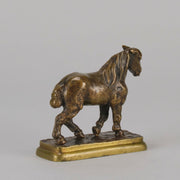 Cheval de Marche - John Singer Bronze - Hickmet Fine Arts 