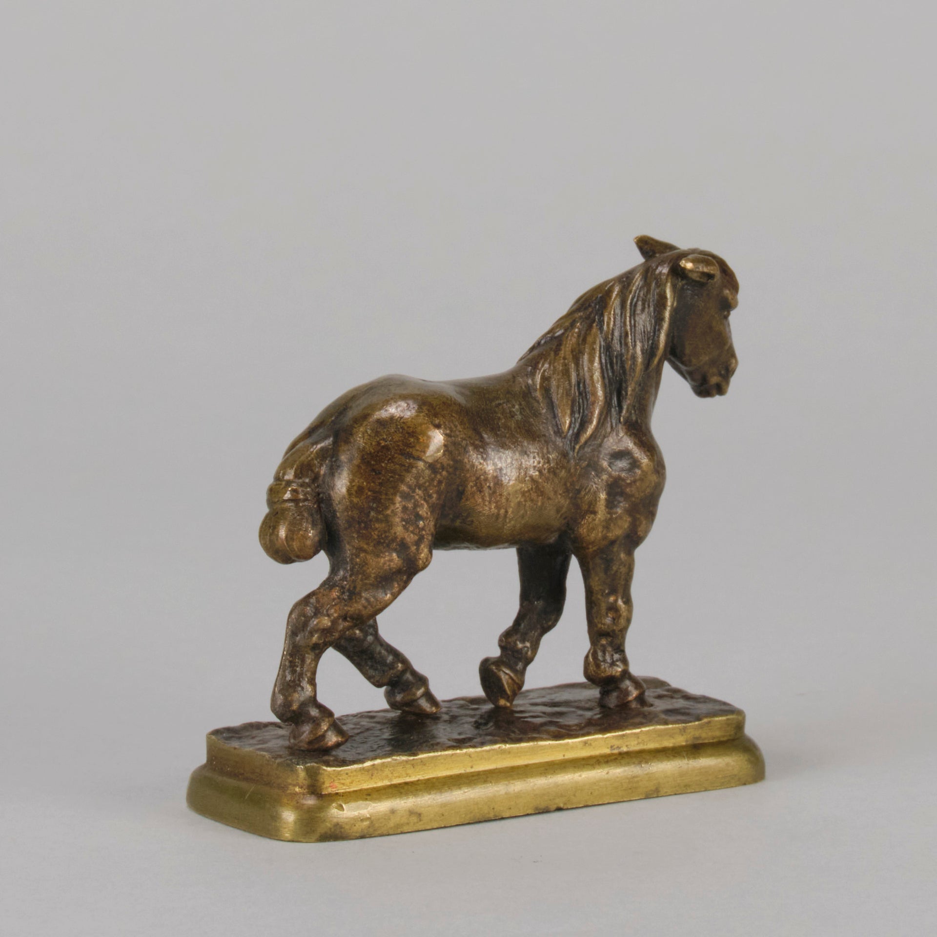 Cheval de Marche - John Singer Bronze - Hickmet Fine Arts 