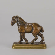 Cheval de Marche - John Singer Bronze - Hickmet Fine Arts 