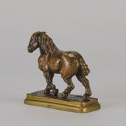 Cheval de Marche - John Singer Bronze - Hickmet Fine Arts 