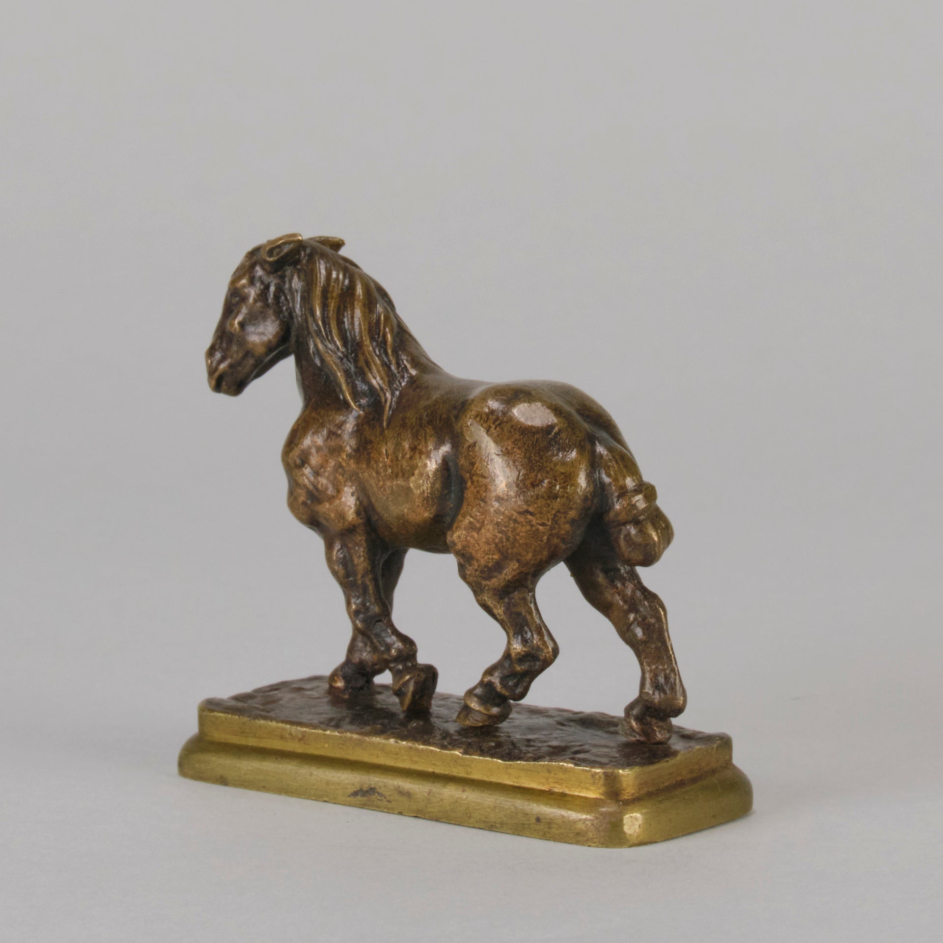 Cheval de Marche - John Singer Bronze - Hickmet Fine Arts 