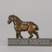 Cheval de Marche - John Singer Bronze - Hickmet Fine Arts 