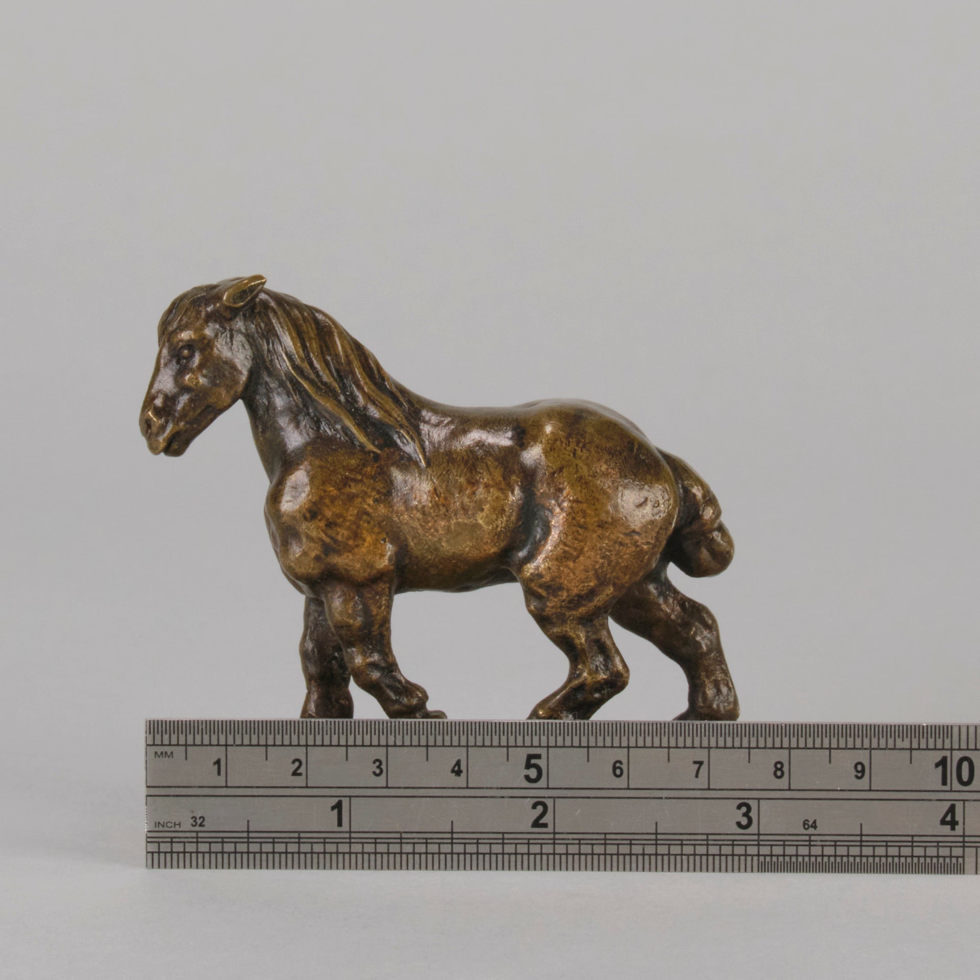 Cheval de Marche - John Singer Bronze - Hickmet Fine Arts 