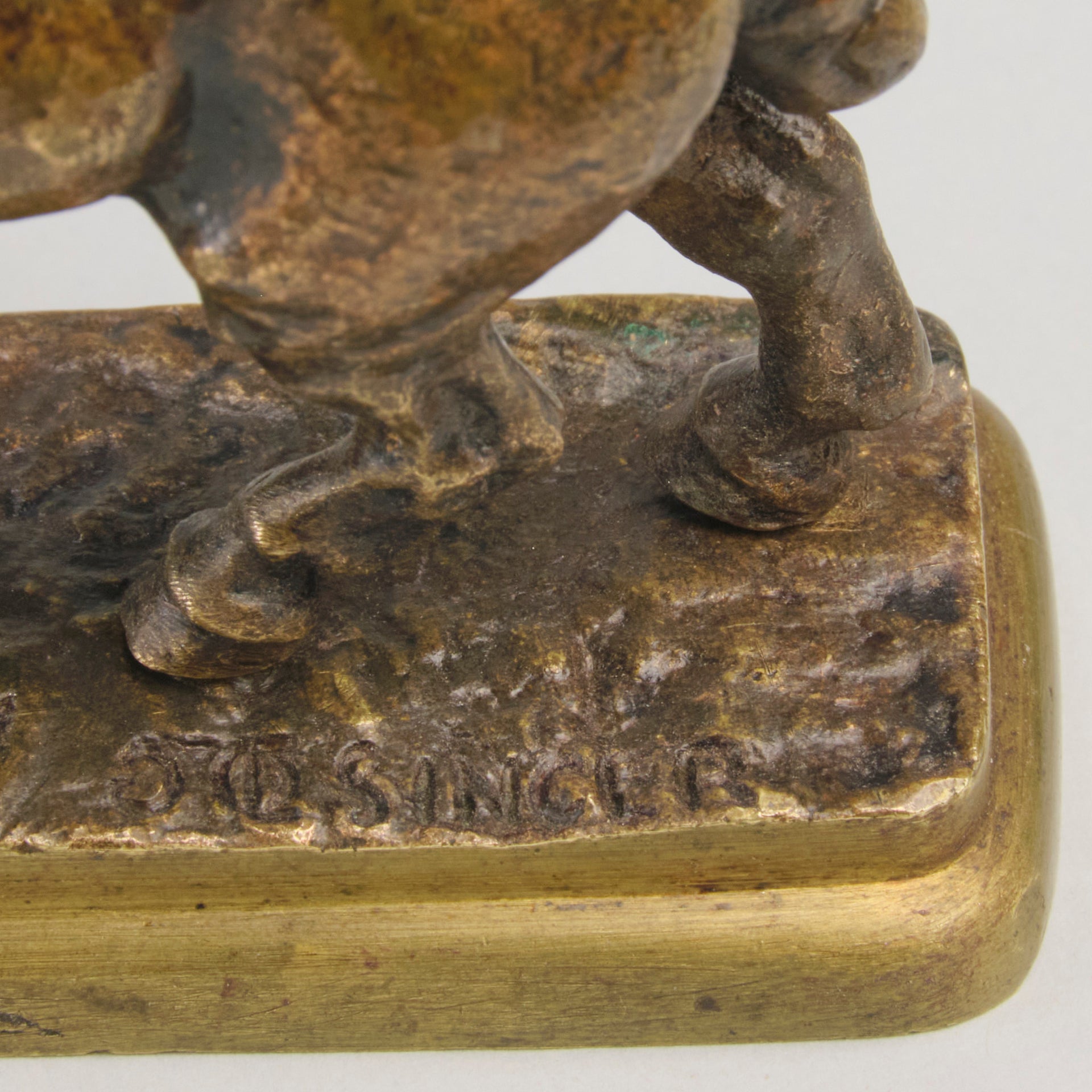 Cheval de Marche - John Singer Bronze - Hickmet Fine Arts 