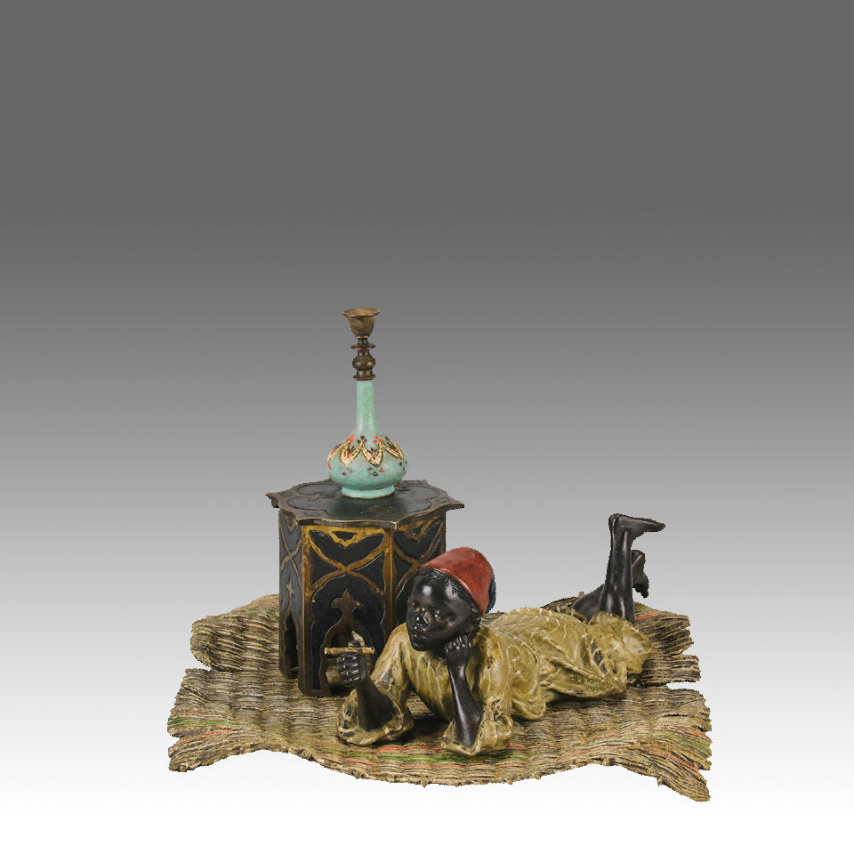 Bergman Reclining Boy - Bergman Bronze - Hickmet Fine Arts