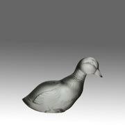 Baccarat Duck - Bacarrat Glass For Sale - Hickmet Fine Arts