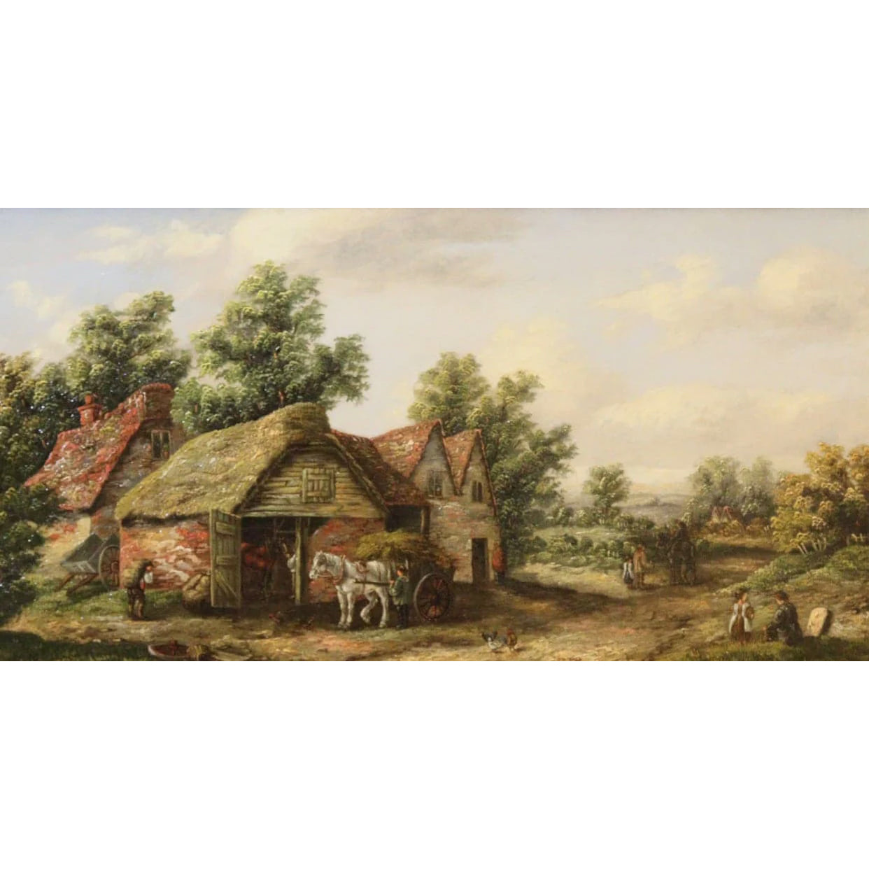 "A Village in Sussex" by Georgina Lara