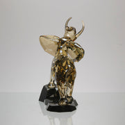 Golden African Elephant by Swarovski