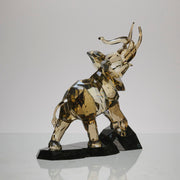 Golden African Elephant by Swarovski