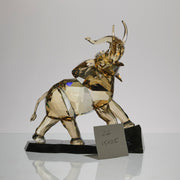 Golden African Elephant by Swarovski