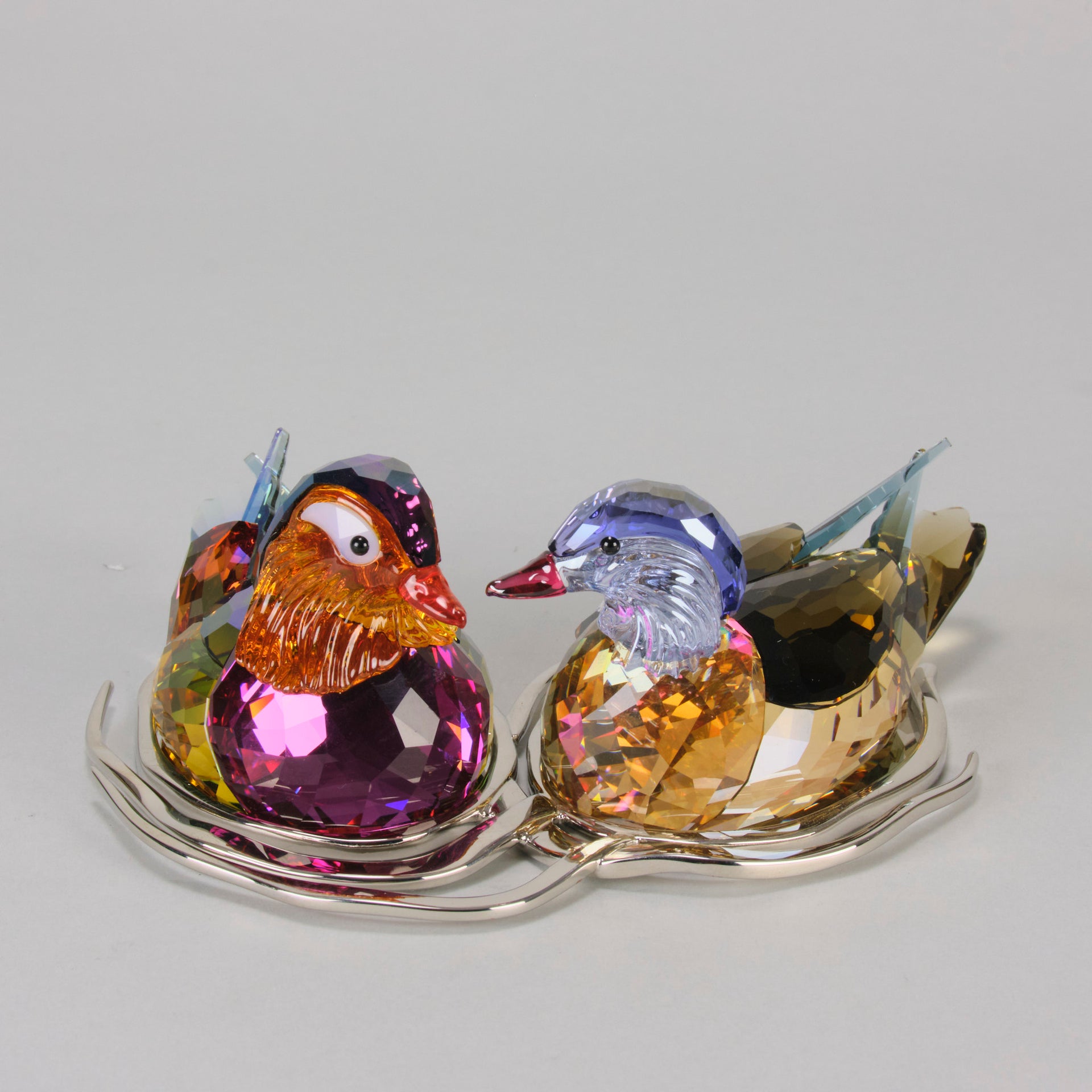 Swarovski Ducks - Crystal Glass - Hickmet Fine Arts 