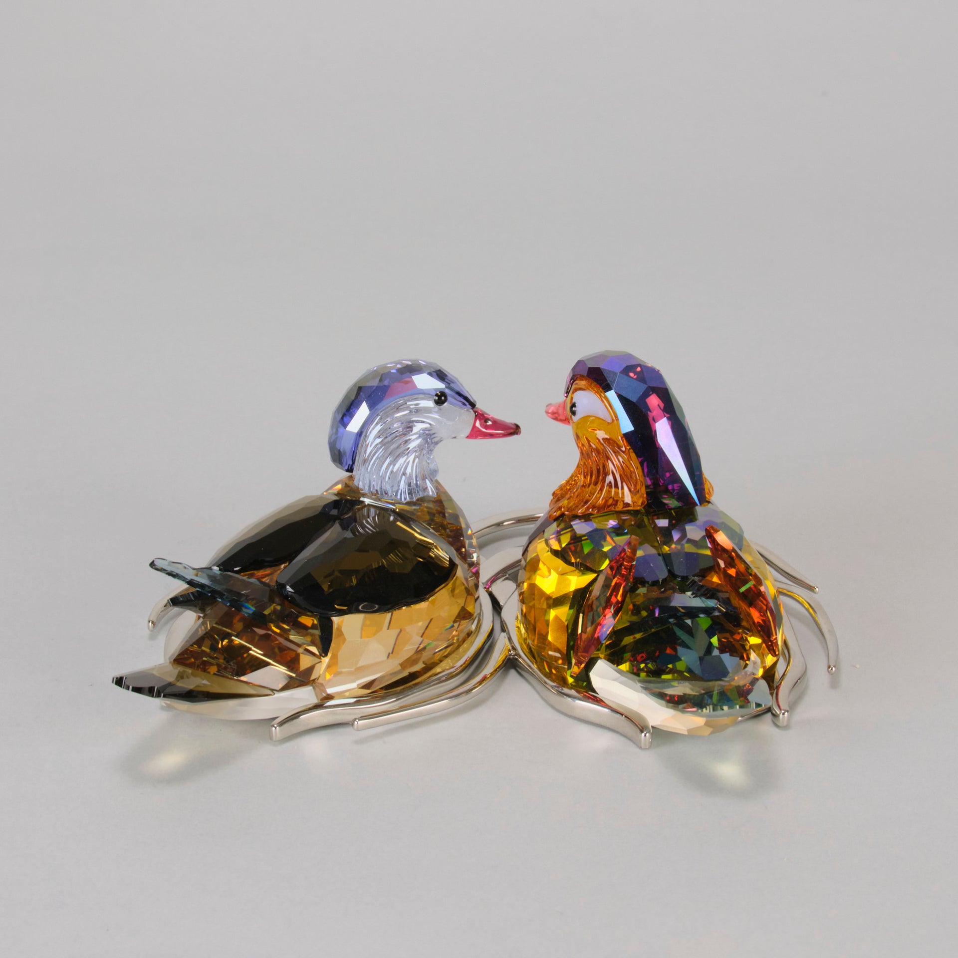 Swarovski Ducks - Crystal Glass - Hickmet Fine Arts 