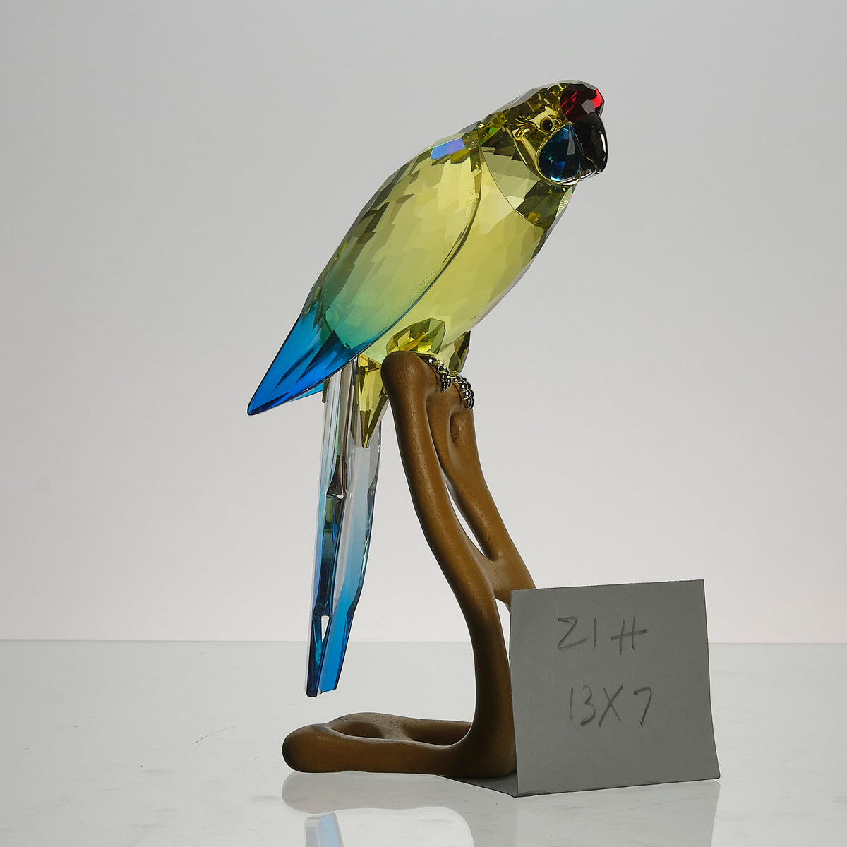 Hickmet Fine Arts - Contemporary Swarvoski Parrot