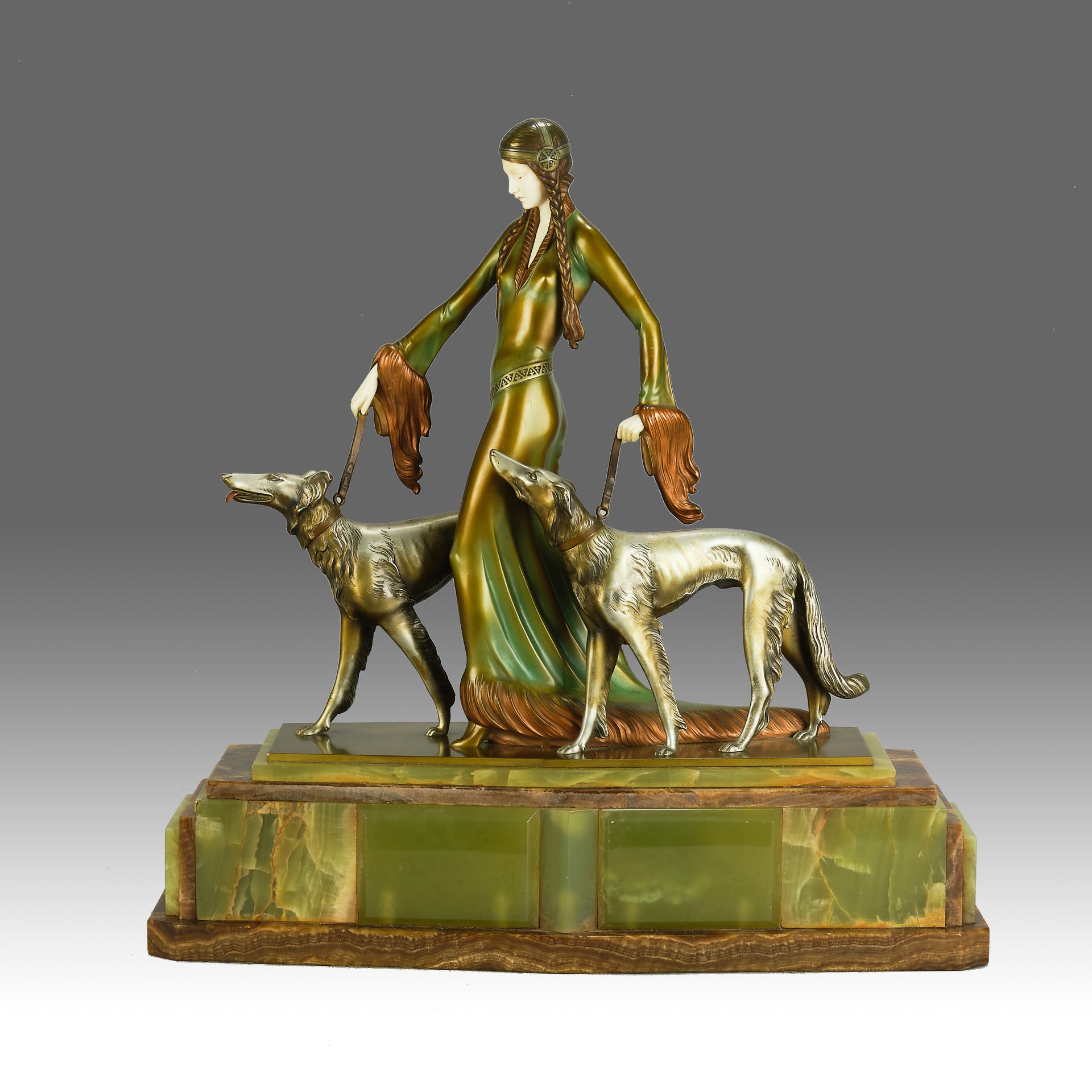 Poertzel The Aristocrat  - Art Deco Figurines - Hickmet Fine Arts