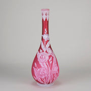 Thomas Webb Vase - English Cameo Glass - Hickmet Fine Arts