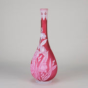 Thomas Webb Vase - English Cameo Glass - Hickmet Fine Arts