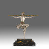  Pierre Le Faguays Bronze - Dancer of Thyrsus - Hickmet Fine Arts