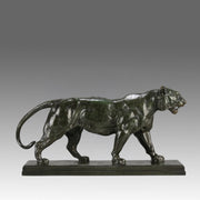 Barye Tiger - Antoine L Bayre 'Tigre Qui Marche' - Hickmet Fine Arts
