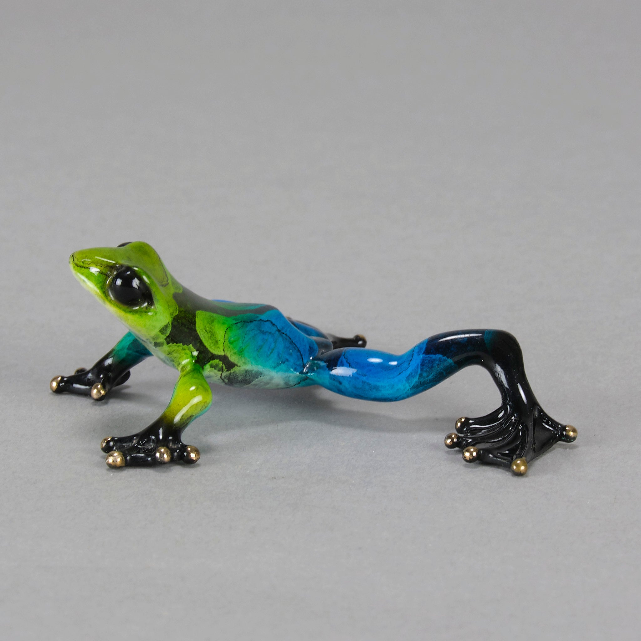 Tim Cotterill Frog Surf - Limited Edition Bronze - Hickmet Fine Arts