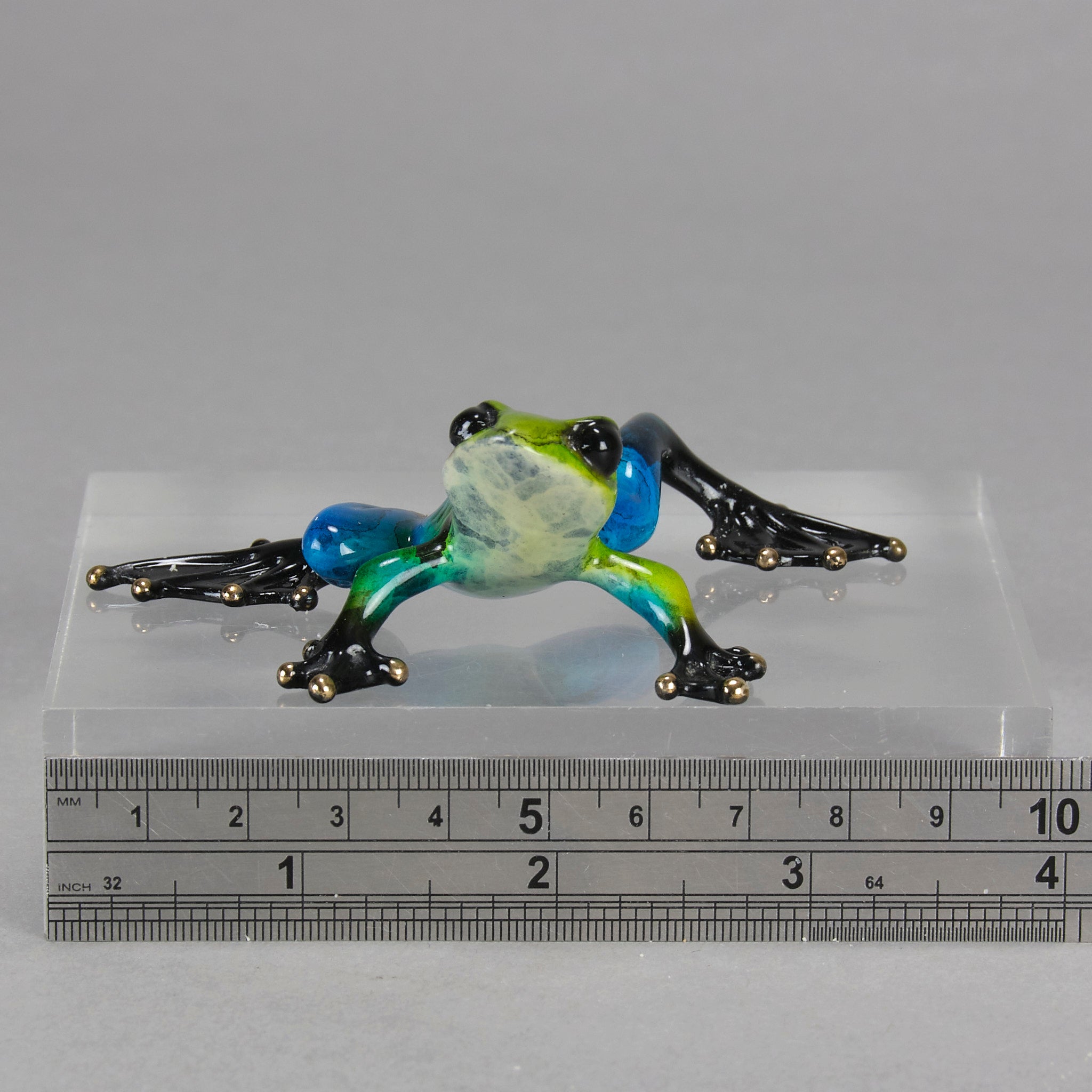 Tim Cotterill Frog Surf - Limited Edition Bronze - Hickmet Fine Arts