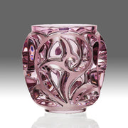 Lalique Pink Tourbillons Vase