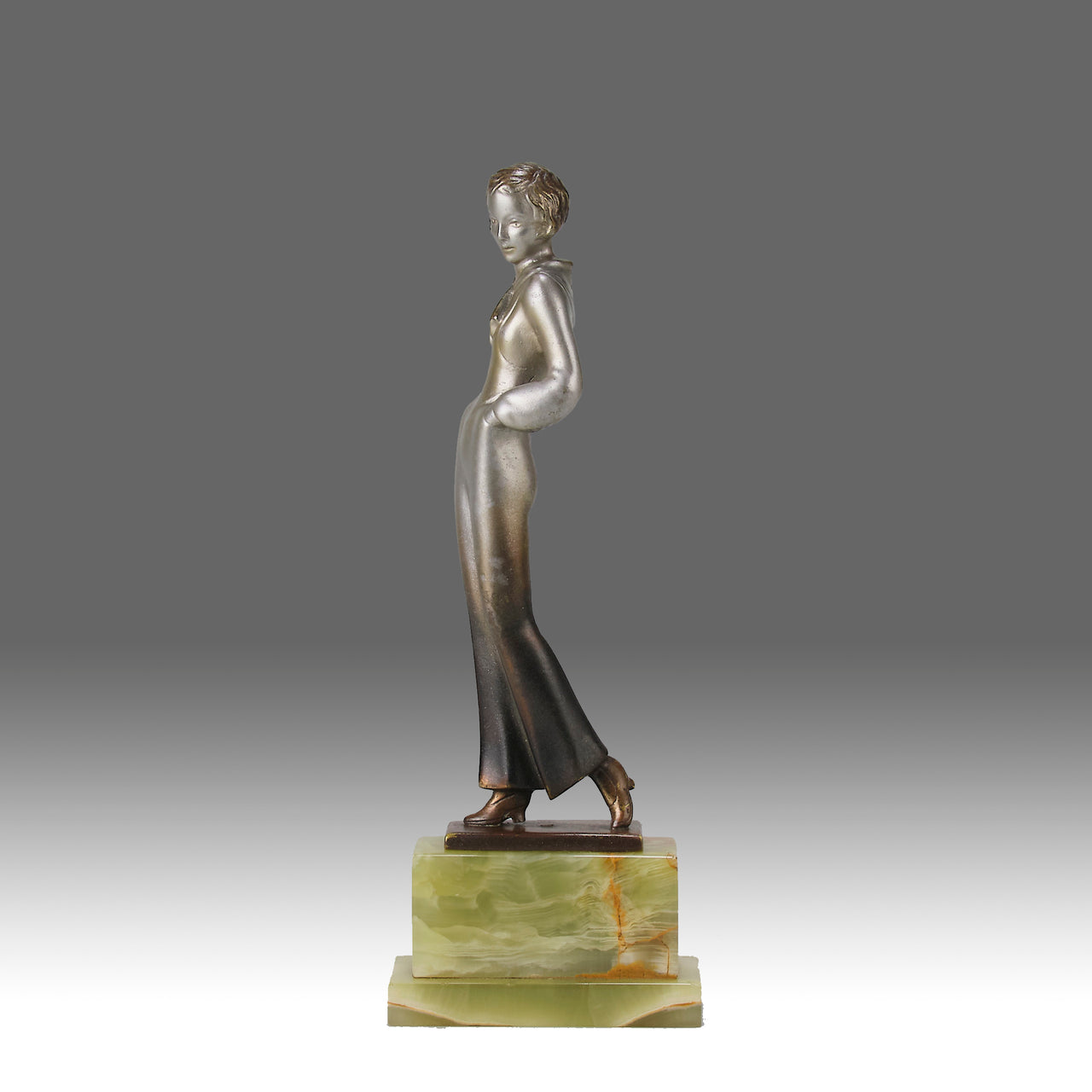 Lorenzl Bronze Trouser Girl