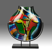 Twin Face Vase by Murano