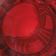 Val St Lambert - Art Deco Red Vase - Hickmet Fine Arts