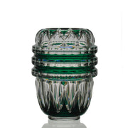 Val St Lambert - Art Deco Green Vase - Hickmet Fine Arts