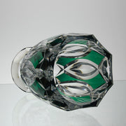 Val St Lambert - Art Nouveau Emerald Vase - Hickmet Fine Arts