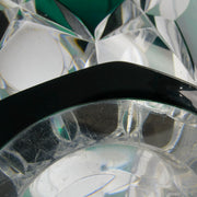 Val St Lambert - Art Nouveau Emerald Vase - Hickmet Fine Arts